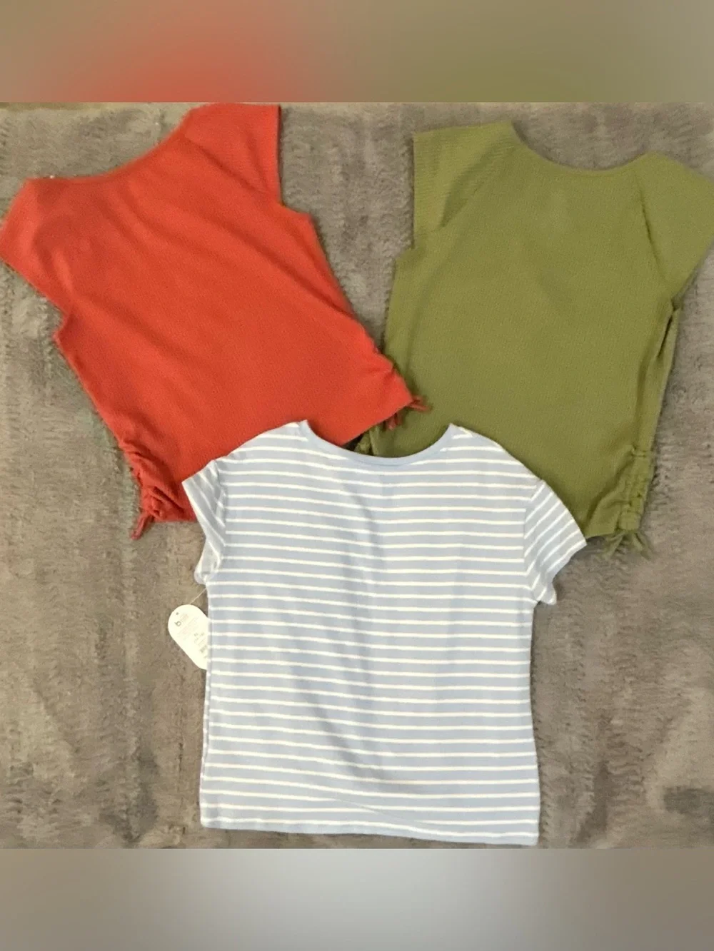 wonder nation Girls 14/16 Short Sleeve T-shirt (Bundle of 3)